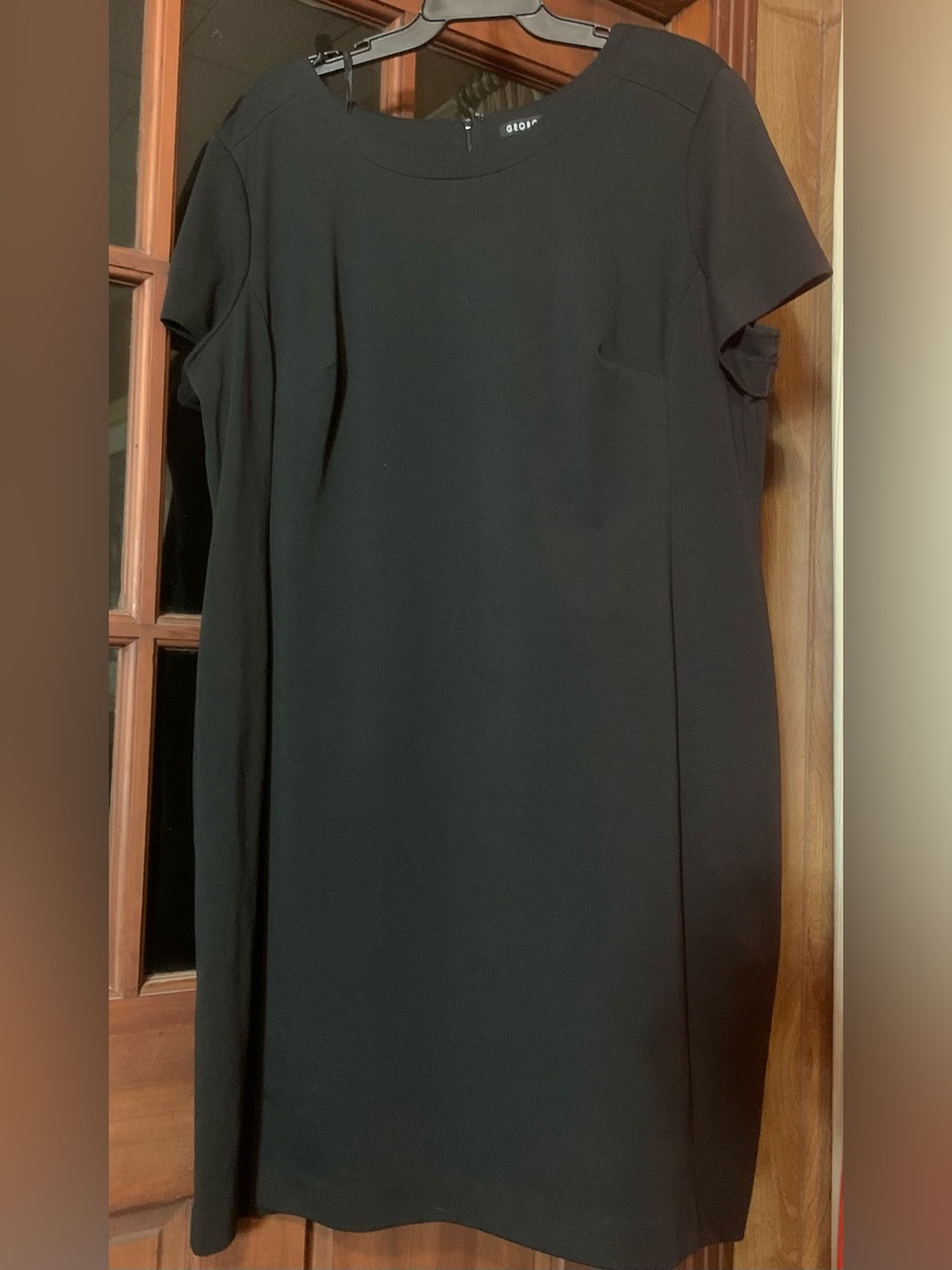 George Plus Size Black Dress